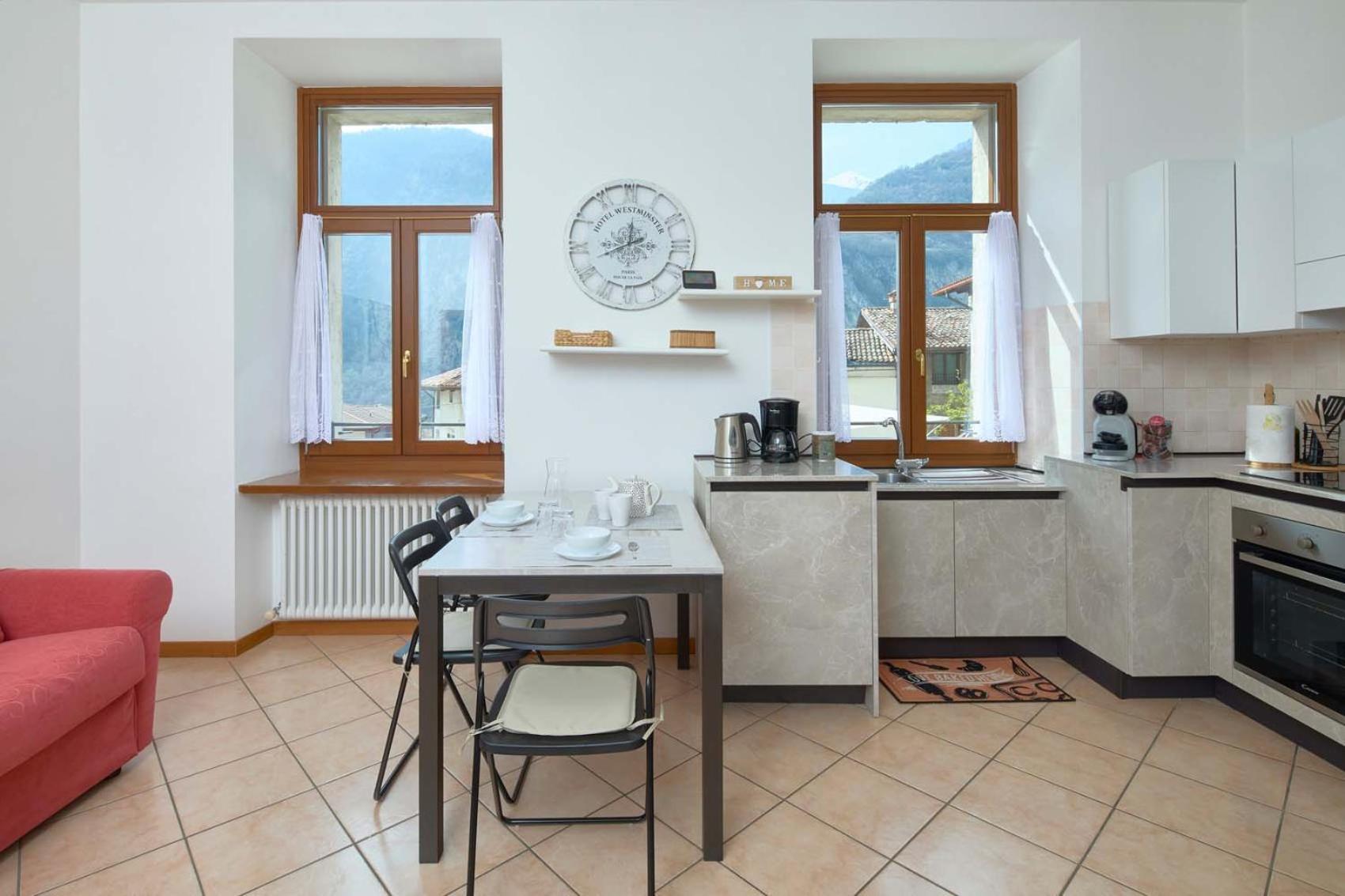 Appartamento Ania Vista Castello Tenno Eksteriør billede